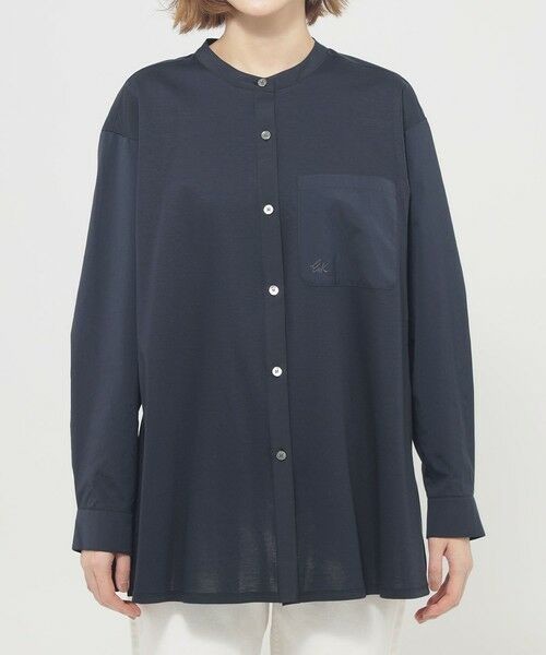 EVEX by KRIZIA / エヴェックス バイ クリツィア シャツ・ブラウス | 【ウォッシャブル】タイプライターコンビシャツ | 詳細3