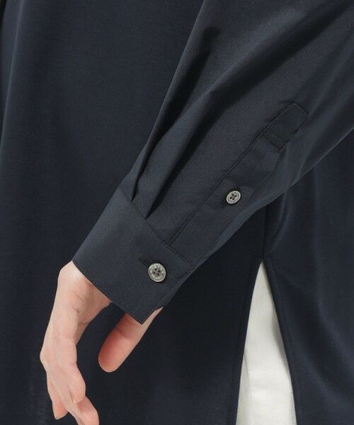 EVEX by KRIZIA / エヴェックス バイ クリツィア シャツ・ブラウス | 【ウォッシャブル】タイプライターコンビシャツ | 詳細7