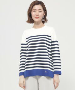 EVEX by KRIZIA / エヴェックス バイ クリツィア ニット・セーター | 【ウォッシャブル】ミラノリブボーダーニット