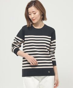 EVEX by KRIZIA / エヴェックス バイ クリツィア ニット・セーター | 【ウォッシャブル】ミラノリブボーダーニット