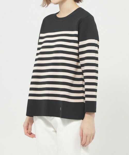 EVEX by KRIZIA / エヴェックス バイ クリツィア ニット・セーター | 【ウォッシャブル】ミラノリブボーダーニット | 詳細4