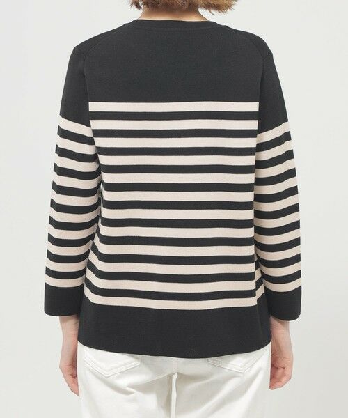 EVEX by KRIZIA / エヴェックス バイ クリツィア ニット・セーター | 【ウォッシャブル】ミラノリブボーダーニット | 詳細5