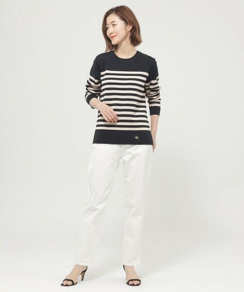 EVEX by KRIZIA / エヴェックス バイ クリツィア ニット・セーター | 【ウォッシャブル】ミラノリブボーダーニット | 詳細2