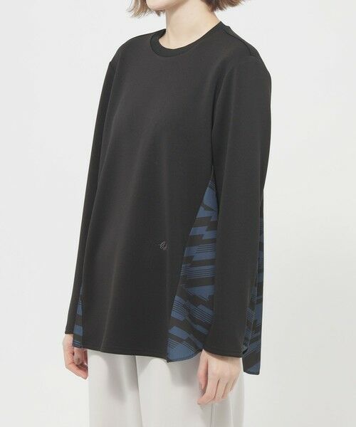 EVEX by KRIZIA / エヴェックス バイ クリツィア カットソー | 【ウォッシャブル】ランダムゼブラコンビカットソー | 詳細4