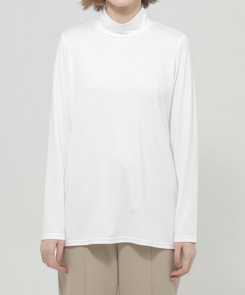 EVEX by KRIZIA / エヴェックス バイ クリツィア カットソー | 【ウォッシャブル】ベア天竺ハイネックカットソー | 詳細3