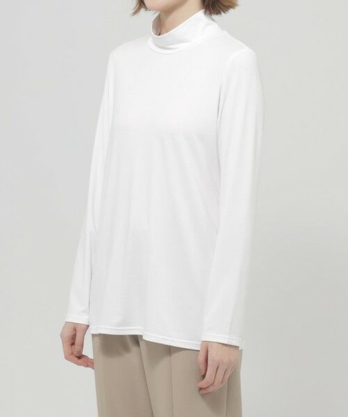 EVEX by KRIZIA / エヴェックス バイ クリツィア カットソー | 【ウォッシャブル】ベア天竺ハイネックカットソー | 詳細4