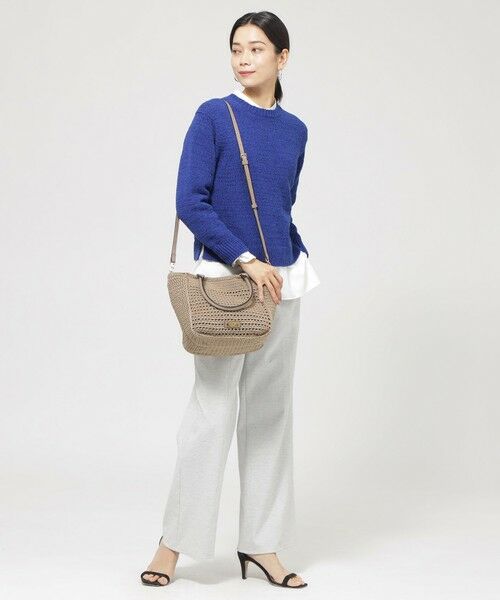 メーチェ Multiway Mesh Fabric Layered T-shirt/マルチウェイメッシュ