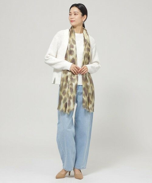 EVEX by KRIZIA / エヴェックス バイ クリツィア マフラー・ショール・スヌード・ストール | シルクパターンストール | 詳細2