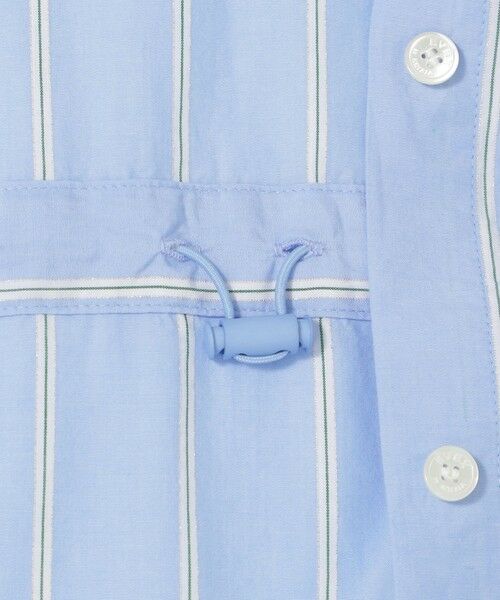 EVEX by KRIZIA / エヴェックス バイ クリツィア ロング・マキシ丈ワンピース | 【ウォッシャブル】ラメストライプシャツワンピース | 詳細11