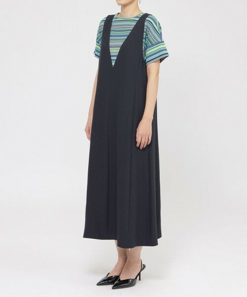 EVEX by KRIZIA / エヴェックス バイ クリツィア ロング・マキシ丈ワンピース | 【接触冷感】【吸水速乾】【UV対策】【ウォッシャブル】kireriジャンパースカート | 詳細5