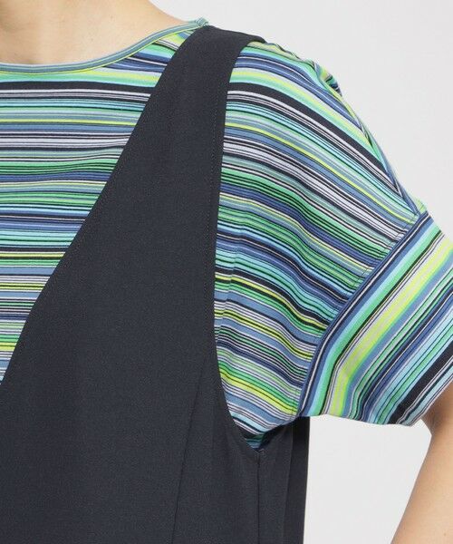 EVEX by KRIZIA / エヴェックス バイ クリツィア ロング・マキシ丈ワンピース | 【接触冷感】【吸水速乾】【UV対策】【ウォッシャブル】kireriジャンパースカート | 詳細7