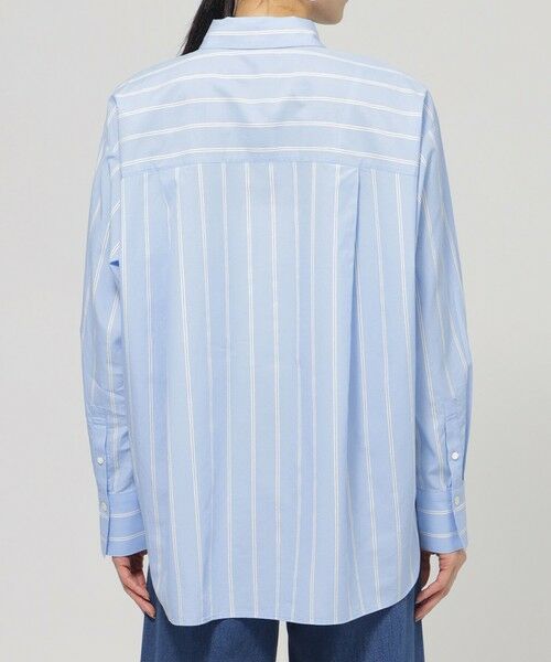 EVEX by KRIZIA / エヴェックス バイ クリツィア シャツ・ブラウス | 【ウォッシャブル】ラメストライプシャツ | 詳細6