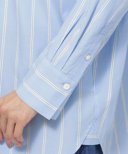 EVEX by KRIZIA / エヴェックス バイ クリツィア シャツ・ブラウス | 【ウォッシャブル】ラメストライプシャツ | 詳細8