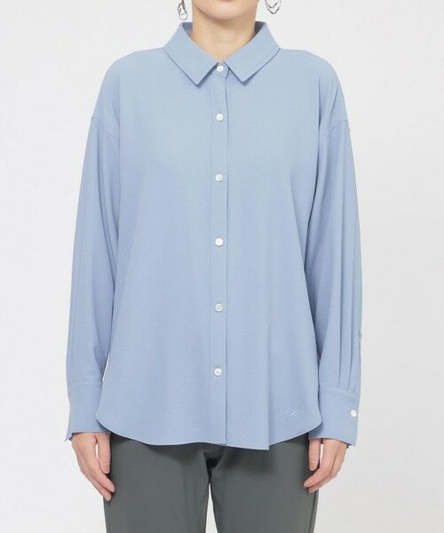 EVEX by KRIZIA / エヴェックス バイ クリツィア シャツ・ブラウス | 【接触冷感】【吸水速乾】【UV対策】【ウォッシャブル】kireriシャツブラウス | 詳細5