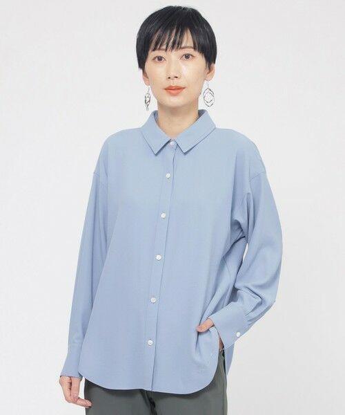 EVEX by KRIZIA / エヴェックス バイ クリツィア シャツ・ブラウス | 【接触冷感】【吸水速乾】【UV対策】【ウォッシャブル】kireriシャツブラウス | 詳細12