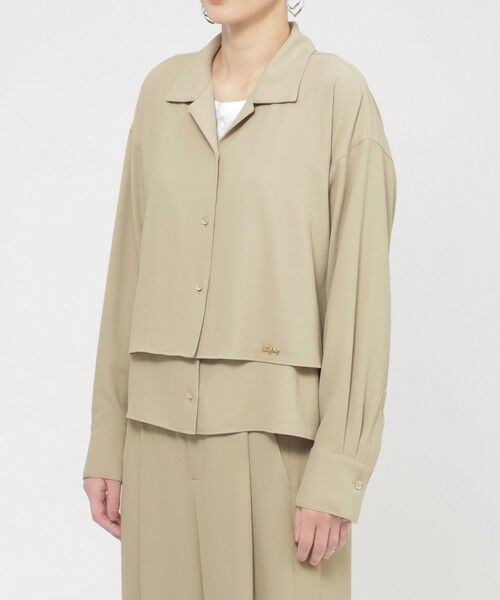 EVEX by KRIZIA / エヴェックス バイ クリツィア シャツ・ブラウス | 【接触冷感】【吸水速乾】【UV対策】【ウォッシャブル】kireriレイヤードシャツ | 詳細4