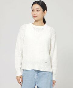 EVEX by KRIZIA / エヴェックス バイ クリツィア ニット・セーター | 【ウォッシャブル】ファンシーテープヤーンニットプルオーバー