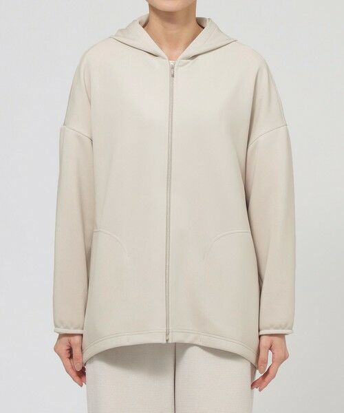 EVEX by KRIZIA / エヴェックス バイ クリツィア カットソー | 【シーズンレスに活躍！】【マシンウォッシャブル】ダンボールニットパーカー | 詳細3