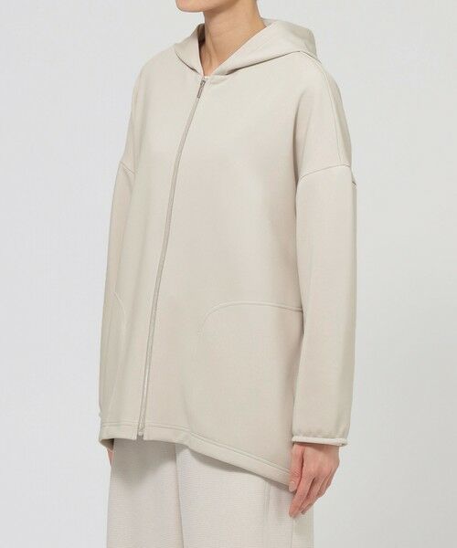 EVEX by KRIZIA / エヴェックス バイ クリツィア カットソー | 【シーズンレスに活躍！】【マシンウォッシャブル】ダンボールニットパーカー | 詳細4