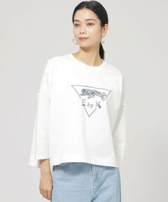 EVEX by KRIZIA / エヴェックス バイ クリツィア カットソー | 【ウォシャブル】イニシャルパンサープリントカットソー