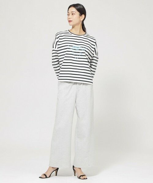 EVEX by KRIZIA / エヴェックス バイ クリツィア カットソー | 【ウォシャブル】イニシャルパンサープリントカットソー | 詳細3