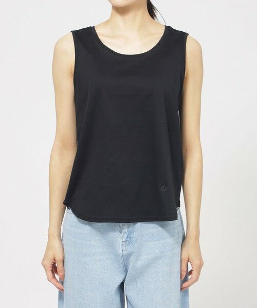 EVEX by KRIZIA / エヴェックス バイ クリツィア カットソー | 【ウォシャブル】【接触冷感】シルケットコットンタンクトップ | 詳細3