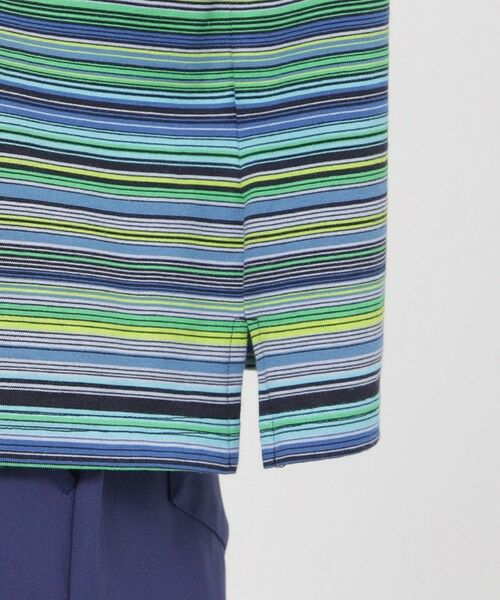 EVEX by KRIZIA / エヴェックス バイ クリツィア カットソー | 【ウォッシャブル】マルチボーダーカットソー | 詳細9