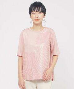 EVEX by KRIZIA / エヴェックス バイ クリツィア カットソー | 【ウォッシャブル】シャドーゼブラプリントカットソー