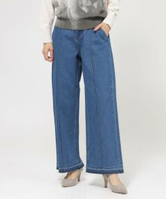 EVEX by KRIZIA / エヴェックス バイ クリツィア その他パンツ | 【ウォッシャブル】ライトオンスストレートフレアデニム