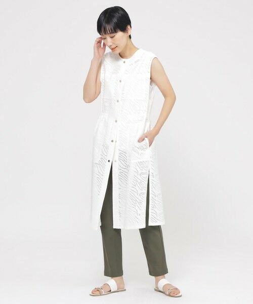 EVEX by KRIZIA / エヴェックス バイ クリツィア その他パンツ | 【接触冷感】【UVカット】【ウォッシャブル】メリルハイテンションテーパードパンツ | 詳細4