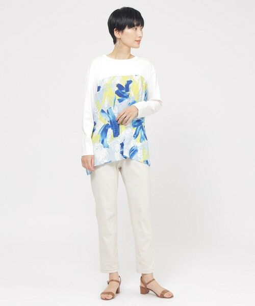 EVEX by KRIZIA / エヴェックス バイ クリツィア その他パンツ | 【接触冷感】【UVカット】【ウォッシャブル】メリルハイテンションテーパードパンツ | 詳細1