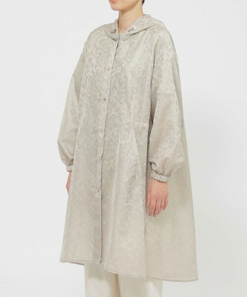 EVEX by KRIZIA / エヴェックス バイ クリツィア その他アウター | 【カタログ掲載品】【ウォッシャブル】レオパードジャカードコート | 詳細3