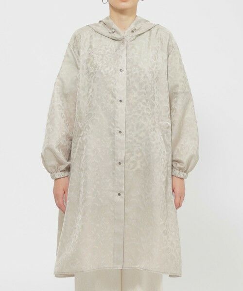 EVEX by KRIZIA / エヴェックス バイ クリツィア その他アウター | 【カタログ掲載品】【ウォッシャブル】レオパードジャカードコート | 詳細2