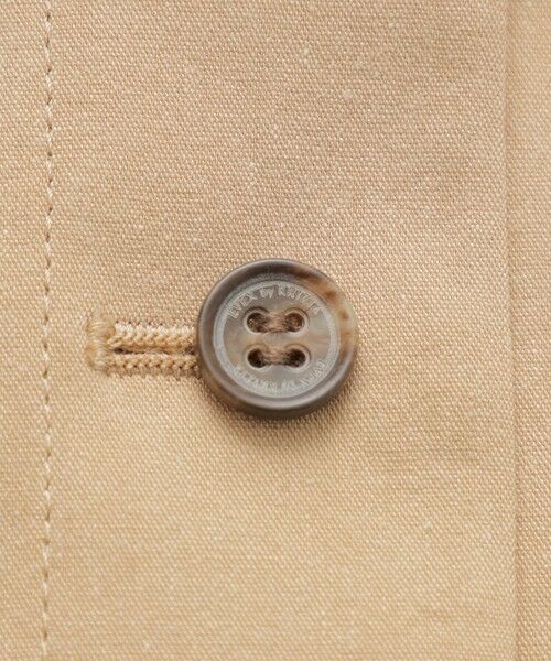 EVEX by KRIZIA / エヴェックス バイ クリツィア ダウンジャケット・ベスト | 【カタログ掲載品】【ウォッシャブル】コットン麻ブレンドストレッチジレ | 詳細7