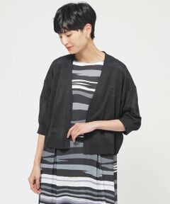 EVEX by KRIZIA / エヴェックス バイ クリツィア ニット・セーター | 【ウォッシャブル】ハイゲージドライボレロ