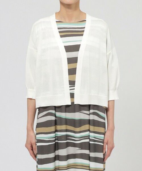 EVEX by KRIZIA / エヴェックス バイ クリツィア ニット・セーター | 【ウォッシャブル】ハイゲージドライボレロ | 詳細3