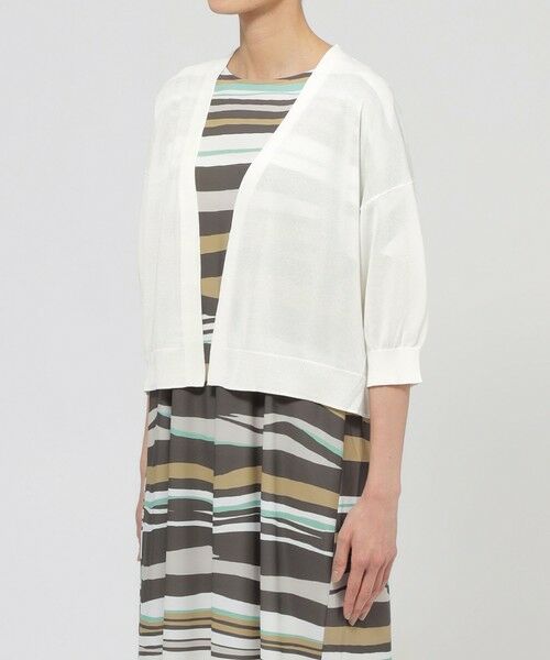 EVEX by KRIZIA / エヴェックス バイ クリツィア ニット・セーター | 【ウォッシャブル】ハイゲージドライボレロ | 詳細4