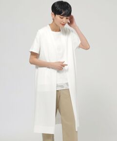 EVEX by KRIZIA / エヴェックス バイ クリツィア ニット・セーター | 【ウォッシャブル】ドライタッチコットンニットロングジレ