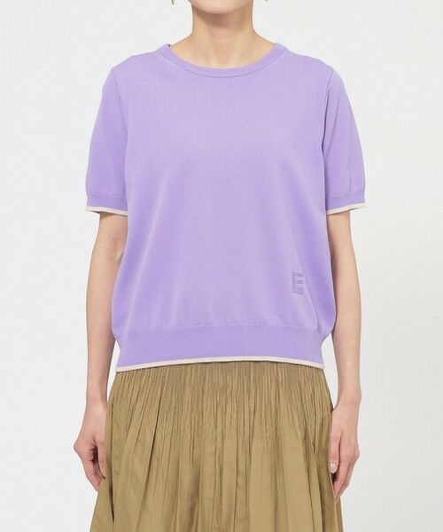 EVEX by KRIZIA / エヴェックス バイ クリツィア ニット・セーター | 【カタログ掲載品】【接触冷感】【ウォッシャブル】テックスブリッドクールニットプルオーバー | 詳細4