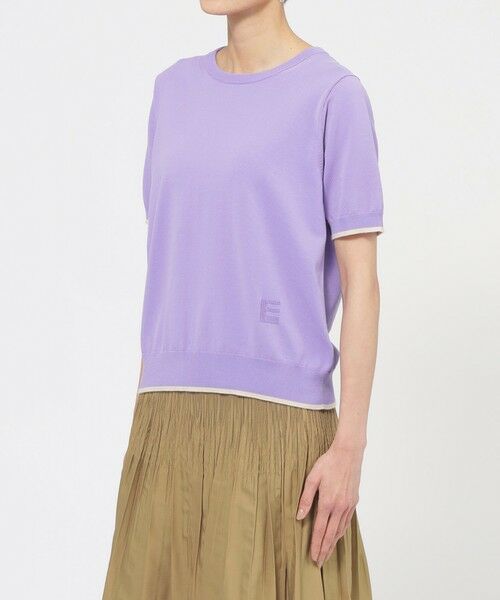 EVEX by KRIZIA / エヴェックス バイ クリツィア ニット・セーター | 【カタログ掲載品】【接触冷感】【ウォッシャブル】テックスブリッドクールニットプルオーバー | 詳細5