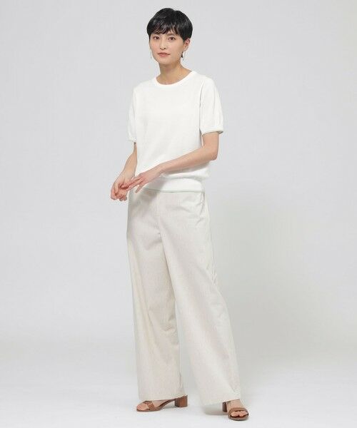 EVEX by KRIZIA / エヴェックス バイ クリツィア ニット・セーター | 【カタログ掲載品】【接触冷感】【ウォッシャブル】テックスブリッドクールニットプルオーバー | 詳細1