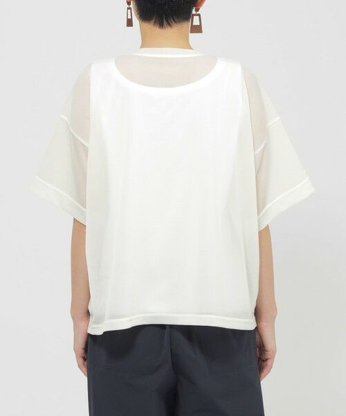 EVEX by KRIZIA / エヴェックス バイ クリツィア カットソー | 【カタログ掲載品】【ウォッシャブル】ソフトシアーカットソー | 詳細6