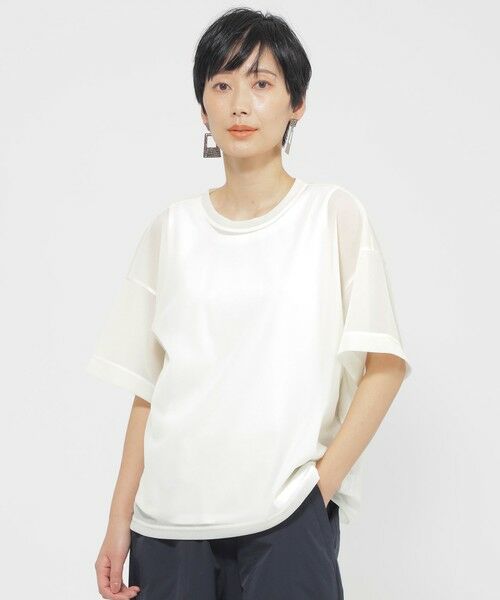 EVEX by KRIZIA / エヴェックス バイ クリツィア カットソー | 【カタログ掲載品】【ウォッシャブル】ソフトシアーカットソー | 詳細7