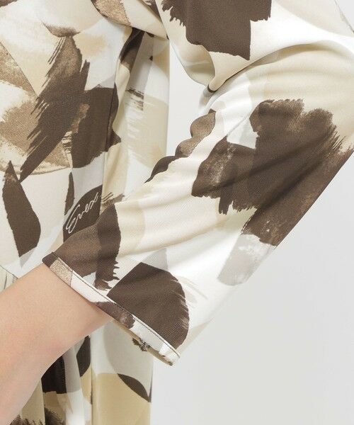 EVEX by KRIZIA / エヴェックス バイ クリツィア カットソー | 【接触冷感】【UV対策】【ウォッシャブル】ペイントドットプルオーバーカットソー | 詳細6