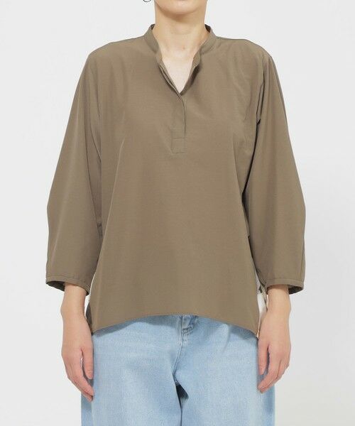 EVEX by KRIZIA / エヴェックス バイ クリツィア カットソー | 【接触冷感】【UV対策】【ウォッシャブル】ペイントドットコンビプルオーバー | 詳細3