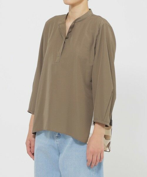 EVEX by KRIZIA / エヴェックス バイ クリツィア カットソー | 【接触冷感】【UV対策】【ウォッシャブル】ペイントドットコンビプルオーバー | 詳細4