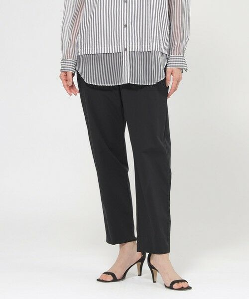 EVEX by KRIZIA / エヴェックス バイ クリツィア その他パンツ | 【防しわ】【UV対策】【ウォッシャブル】テックスブリッドベイカーパンツ(ブラック1)