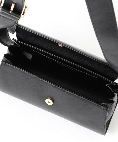 EVEX by KRIZIA / エヴェックス バイ クリツィア メッセンジャーバッグ・ウエストポーチ | ワイドスクエアフラップショルダーバッグ | 詳細6