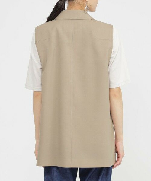 EVEX by KRIZIA / エヴェックス バイ クリツィア ダウンジャケット・ベスト | 【SANYO Style EDITION掲載】【接触冷感】【防しわ】【ウォッシャブル】ドライポプリンテーラージレ | 詳細5