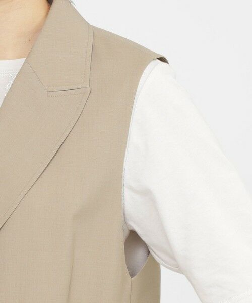 EVEX by KRIZIA / エヴェックス バイ クリツィア ダウンジャケット・ベスト | 【SANYO Style EDITION掲載】【接触冷感】【防しわ】【ウォッシャブル】ドライポプリンテーラージレ | 詳細6